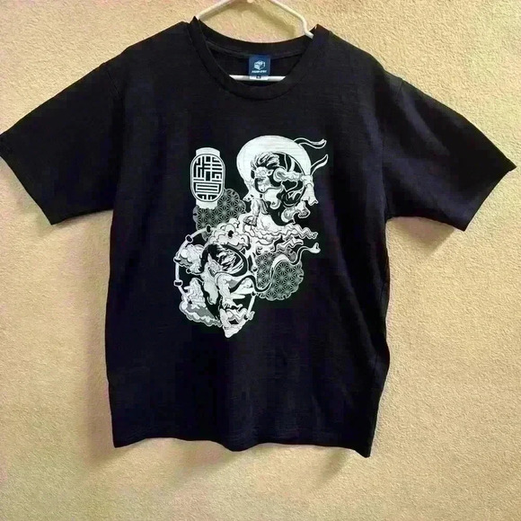 Hikeshi Spirit Black Graphic T-Shirt Men’s Size XL Excellent Condition! - Picture 2 of 8